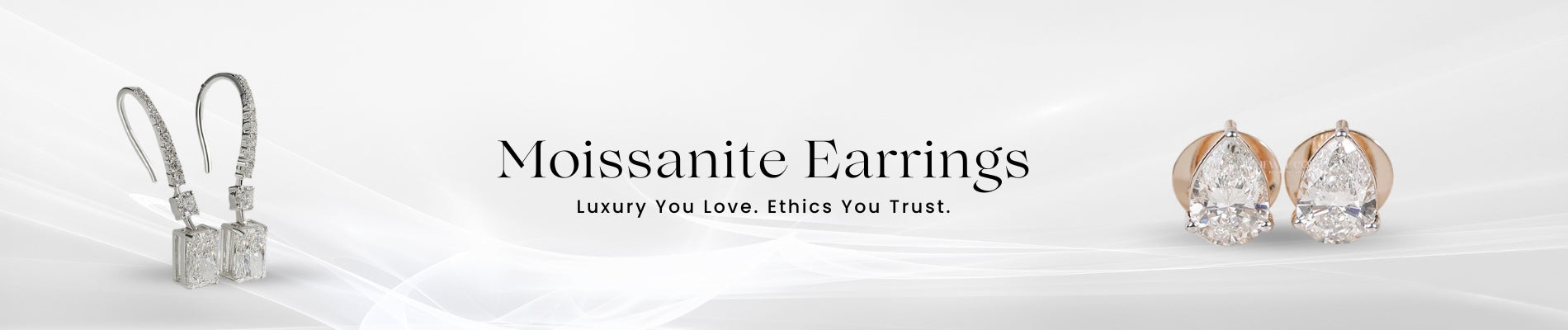 Moissanite Stud Earrings