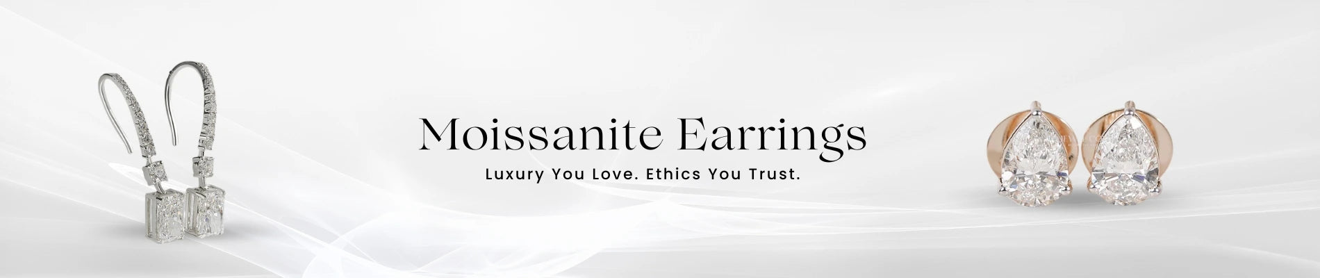 Moissanite Stud Earrings