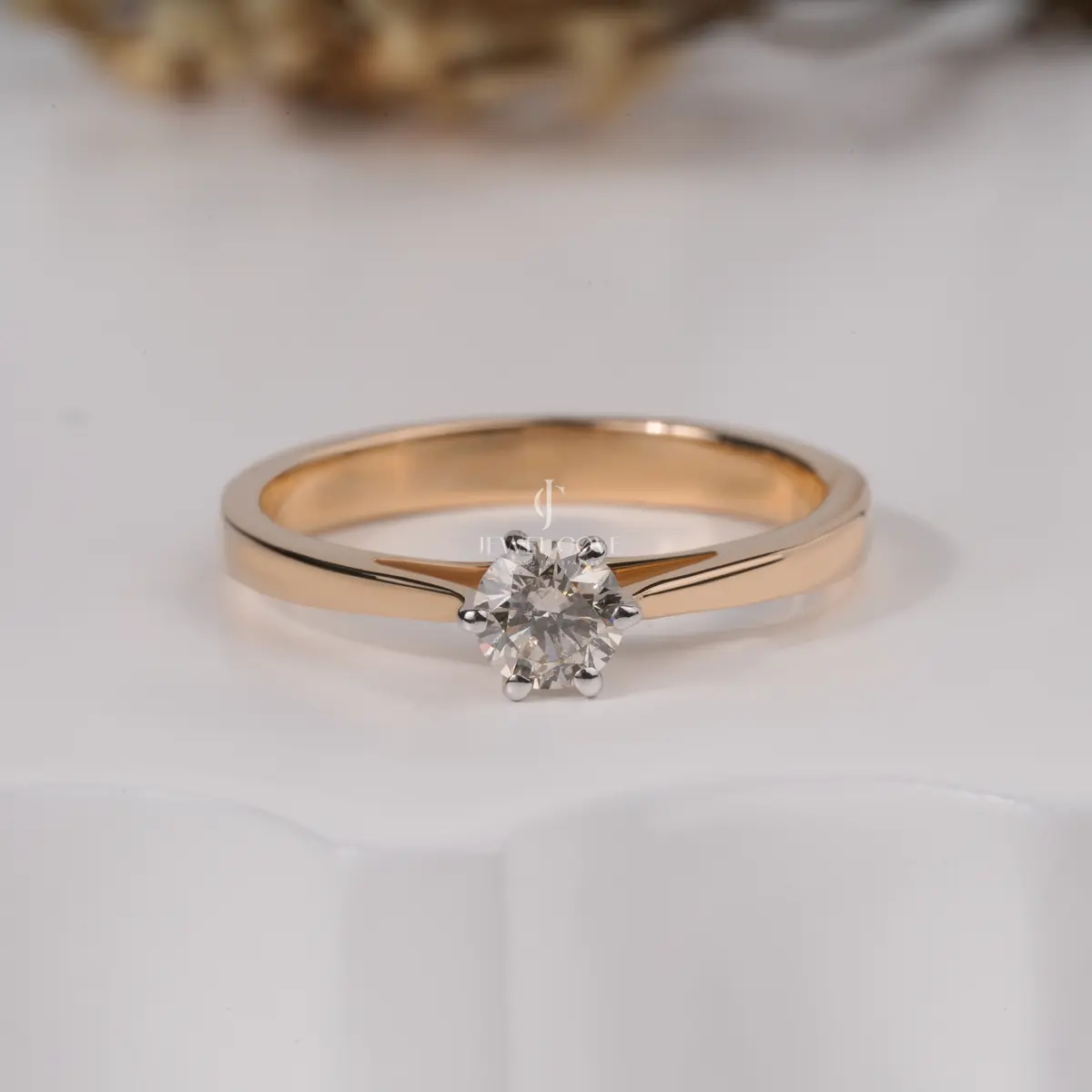 The Rosy Lab Grown Diamond Ladies Ring