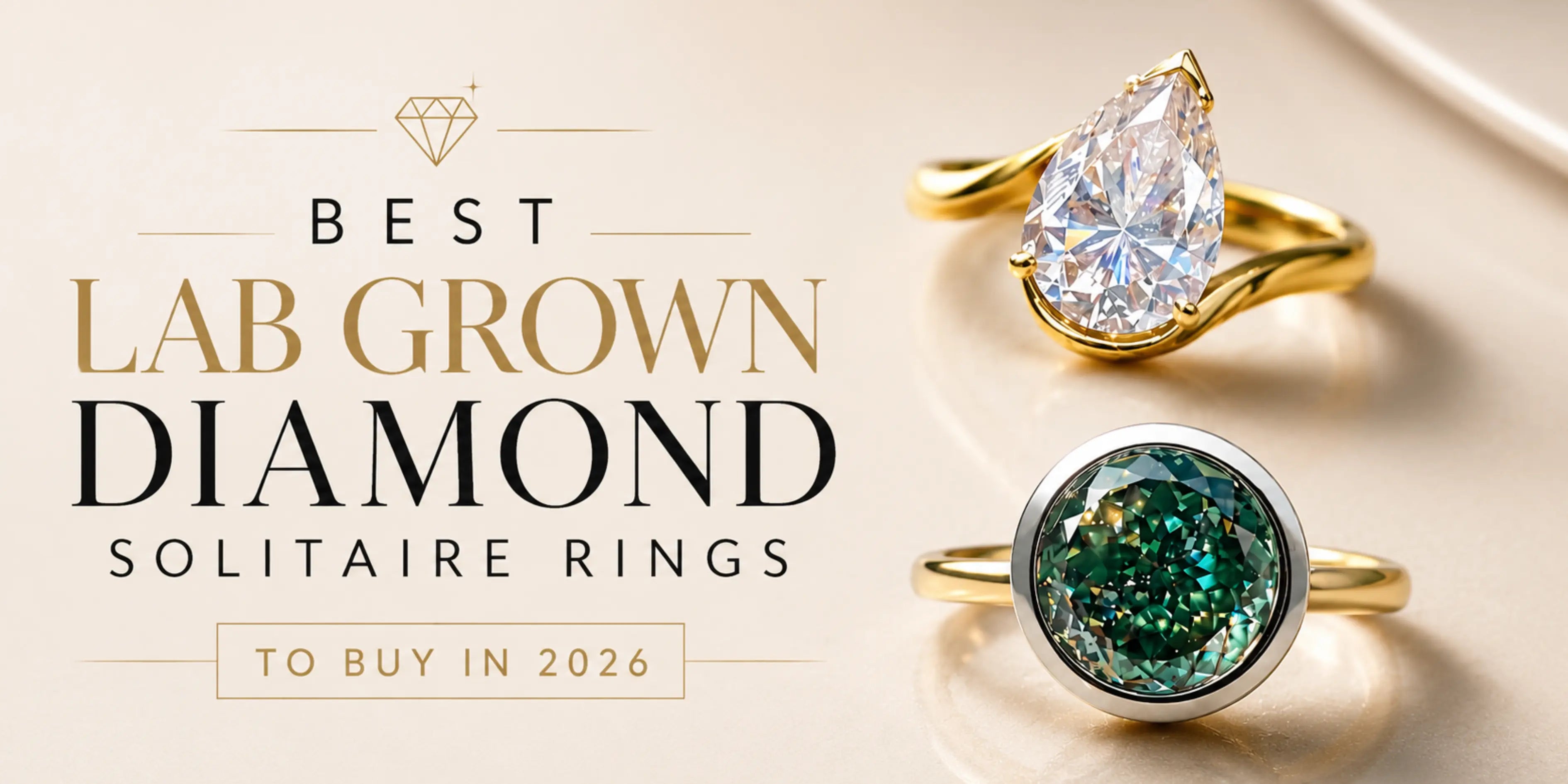Lab Grown Diamond Solitaire Rings