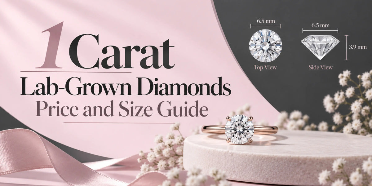 1 Carat Lab-Grown Diamonds Price and Size Guide