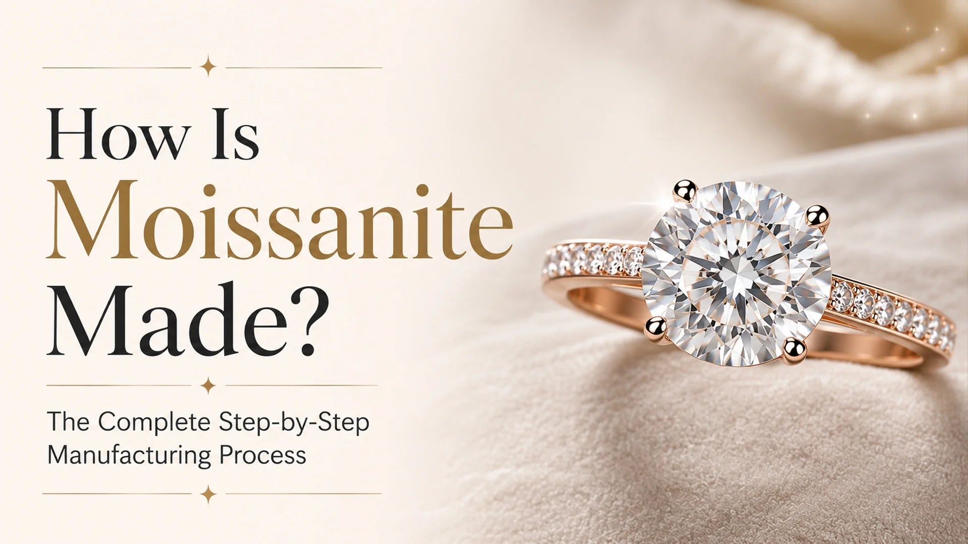 How Is Moissanite Made? The Complete Step-by-Step Manufacturing Process