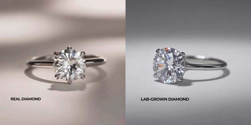 Lab Grown Solitaire Rings