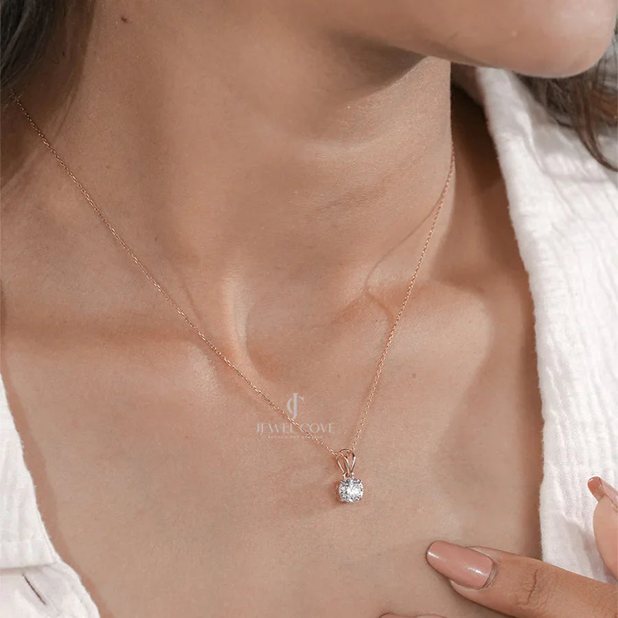 Lab Diamond Pendants