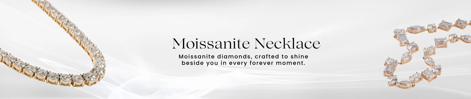 Moissanite Tennis Necklace