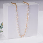 6.50 Carat Multi-Cut Diamond Necklace in 18K Rose Gold