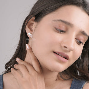 Multi Shape Lab-Grown Diamond Stud Earrings | IGI Certified | Solitaire Studs