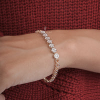 Linked Luxury Diamond Bracelet