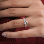 Round Diamond Mellisa Hidden Halo Ring