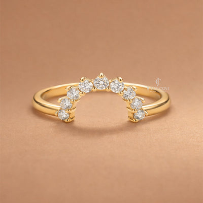 The Versailles Stack Oval Lab Diamond 4 Layer Bridal Ring Set