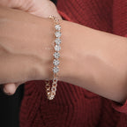 Linked Luxury Diamond Bracelet