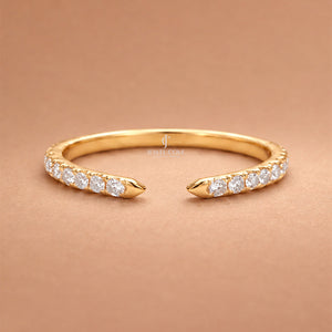 2CT Versailles Stack Oval Moissanite Diamond 4 Layer Bridal Ring Set | IGI Certified