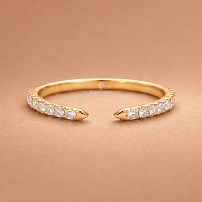 The Versailles Stack Oval Lab Diamond 4 Layer Bridal Ring Set