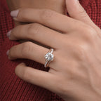 1.50 Carat Round Solitaire Lizzie Ring