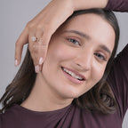 Asscher Cut Lab Grown Diamond Halo Setting, Asscher Shape Bridal Ring