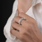 Exquisite Diamond Eternity Band in Rose Gold wedding band