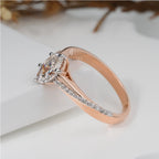 1.30ctw Oval Lab Diamond Engagement Ring | 1.25ct Center + Side Stones | IGI Certified