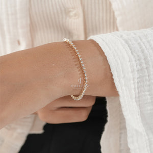 Round Tennis Lab Grown Bracelet For Women | EF Color | VVS-VS Clarity | IGI Certified