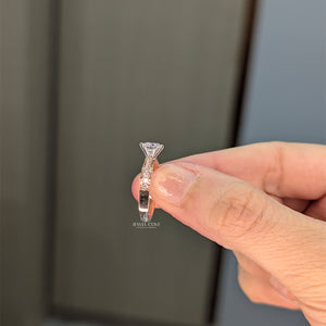 Round Solitaire Ring | Engagement Ring | Lab Grown Diamonds | IGI Certified