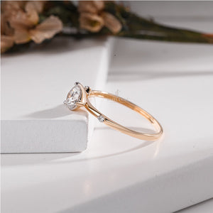 Delicate Round IGI Certified Band | Lab Grown Jewelry | IGI Certified | E-F Color | VVS- VS Clarity