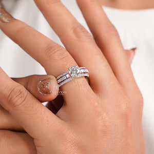 Round Lab Diamond Ring For Women | Valentine Gift | Lab Grown Diamonds | IGI Certified