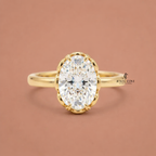 The Sculptural Quad-Layered Stack Lab Diamond 4 Layer Bridal Ring Set