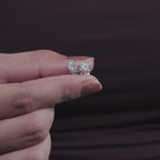 Princess Cut Lab Grown Diamond Studs – Elegant Solitaire Earrings for Daily Wear, Wedding Studs